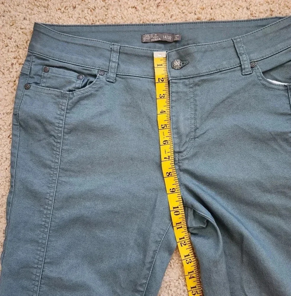 Prana Carlotta Cropped Pants size 14/32 - Picture 9 of 10